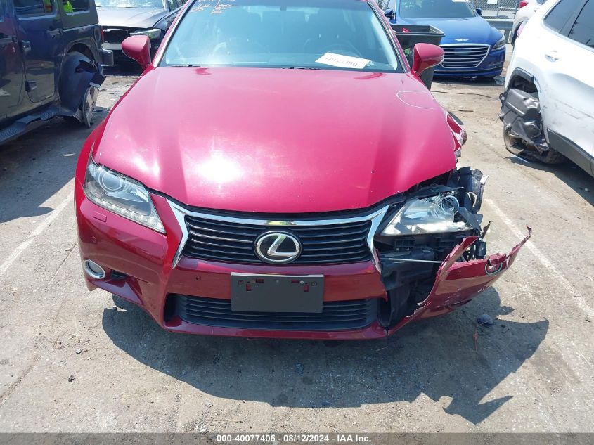 2013 Lexus Gs 350 VIN: JTHCE1BL0D5012975 Lot: 40077405