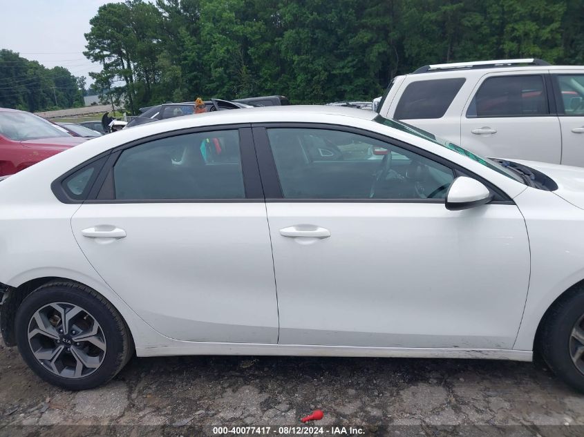 2021 Kia Forte Lxs VIN: 3KPF24AD2ME292650 Lot: 40077417