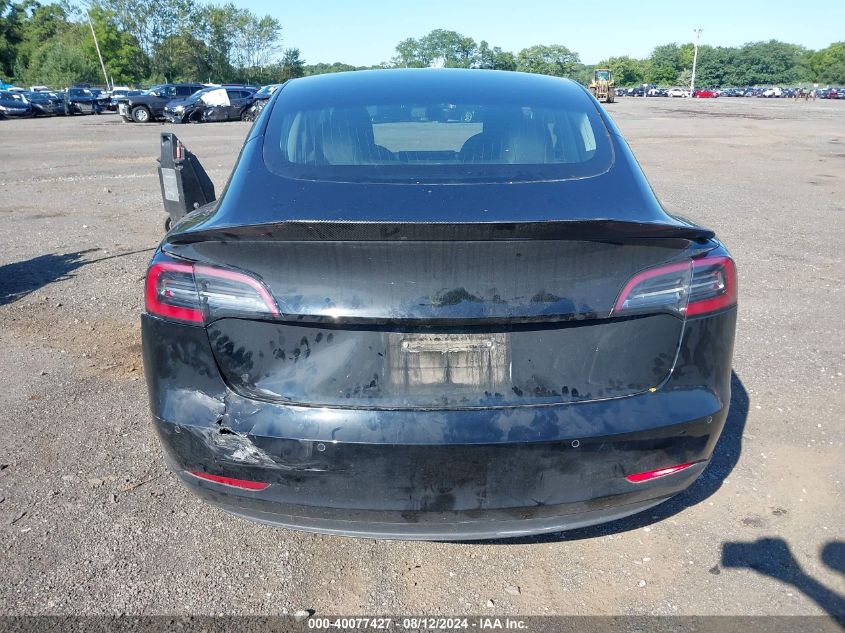 2019 Tesla Model 3 Long Range/Mid Range/Standard Range/Standard Range Plus VIN: 5YJ3E1EAXKF398778 Lot: 40077427