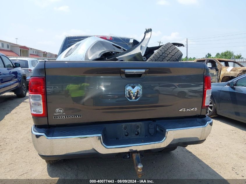 2019 Ram 2500 Big Horn 4X4 6'4 Box VIN: 3C6UR5DL3KG544037 Lot: 40077443