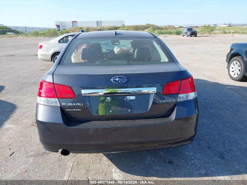 2013 Subaru Legacy 2.5I Limited VIN: 4S3BMCK65D3014125 Lot: 40077449