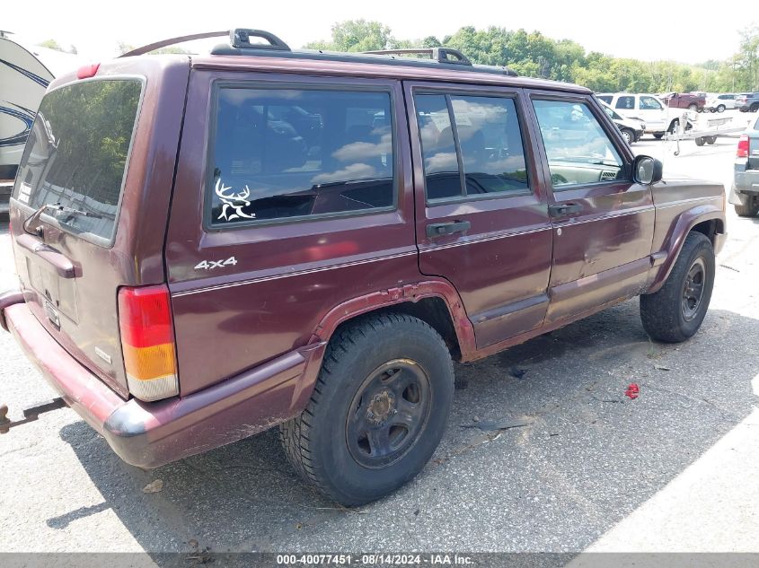 2001 Jeep Cherokee Sport VIN: 1J4FF48S61L596067 Lot: 40077451