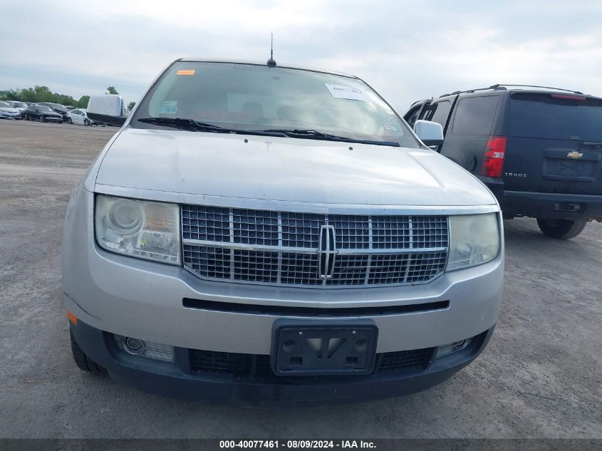 2010 Lincoln Mkx VIN: 2LMDJ8JC6ABJ15238 Lot: 40077461