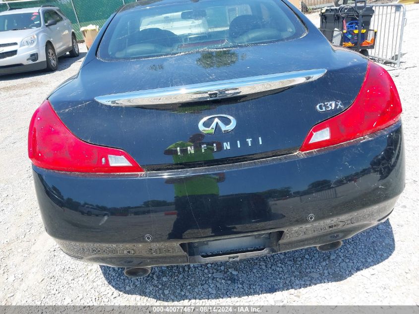 2011 Infiniti G37 VIN: JN1CV6EL6BM262351 Lot: 40077467