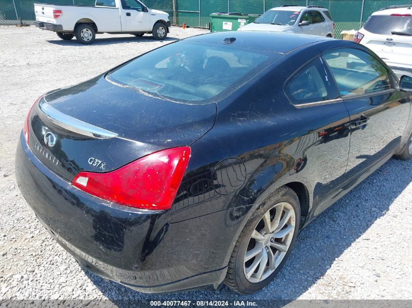 2011 Infiniti G37 VIN: JN1CV6EL6BM262351 Lot: 40077467