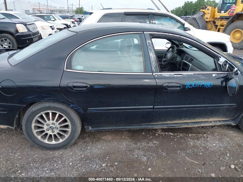 2004 Mercury Sable Ls Premium VIN: 1MEHM55SX4A616625 Lot: 40077480