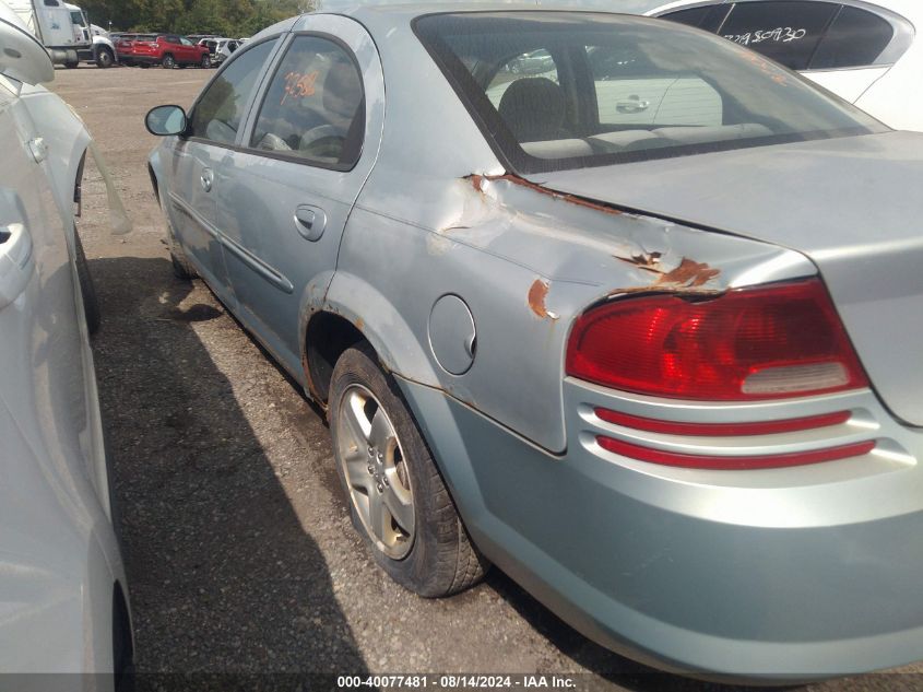 2001 Dodge Stratus Es VIN: 1B3EJ56U91N574273 Lot: 40077481