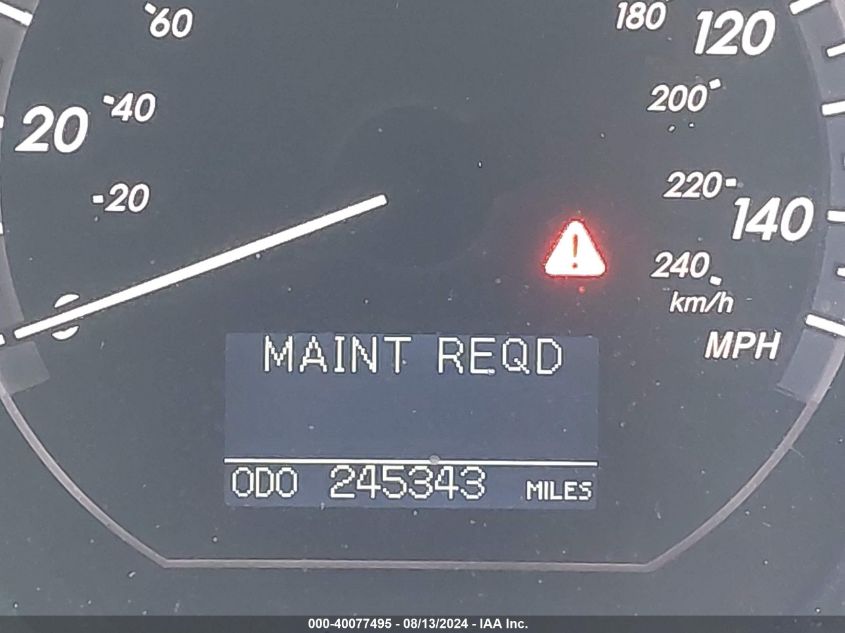 2008 Lexus Rx 400H VIN: JTJGW31U282850273 Lot: 40077495