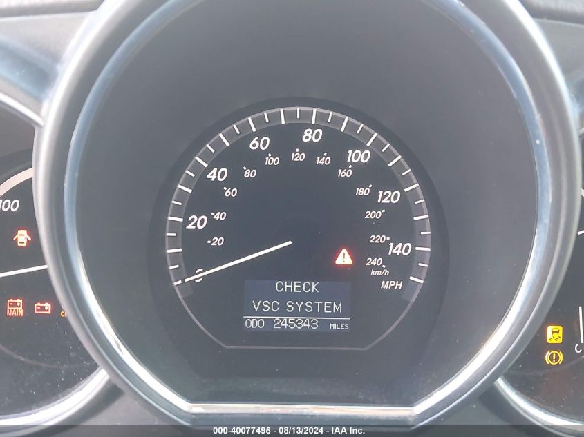 2008 Lexus Rx 400H VIN: JTJGW31U282850273 Lot: 40077495