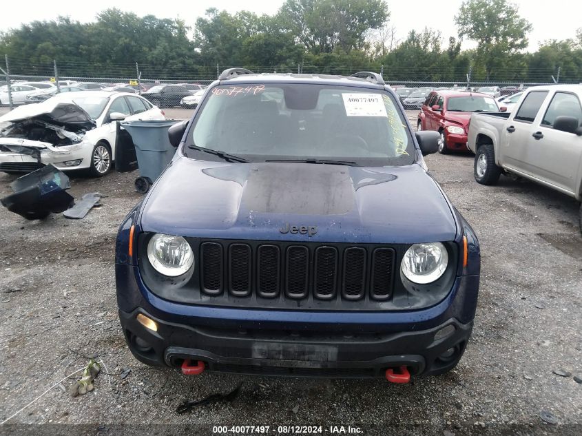 2016 Jeep Renegade Trailhawk VIN: ZACCJBCT0GPD98309 Lot: 40077497