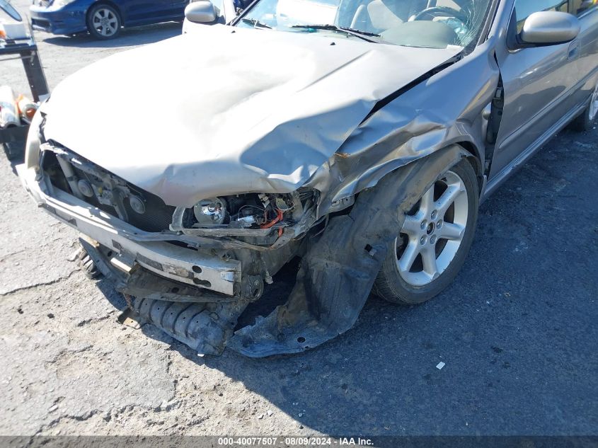 2002 Nissan Maxima Se VIN: JN1DA31D12T206160 Lot: 40077507