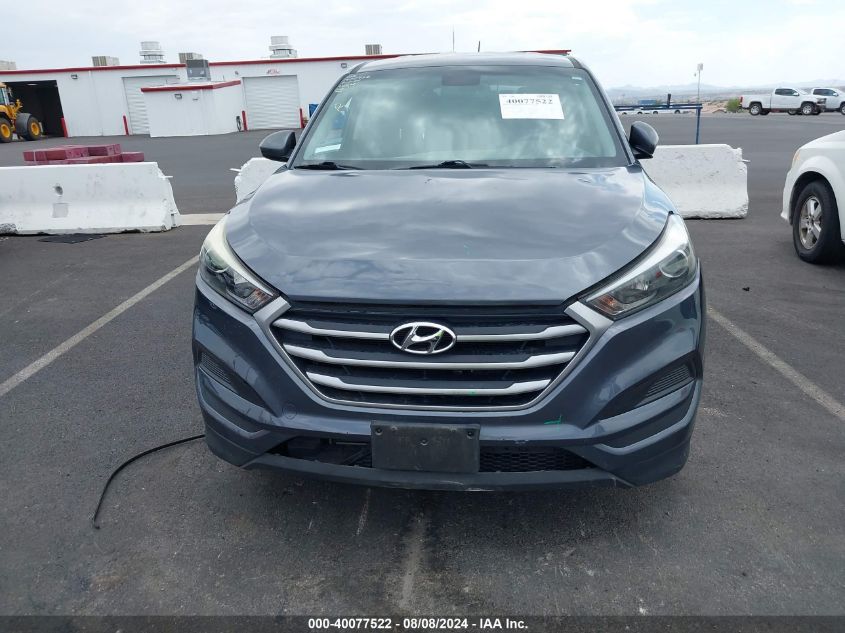 2017 Hyundai Tucson Se VIN: KM8J23A41HU423462 Lot: 40077522