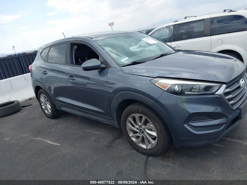 2017 Hyundai Tucson Se VIN: KM8J23A41HU423462 Lot: 40077522