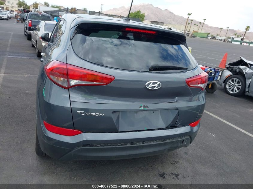 2017 Hyundai Tucson Se VIN: KM8J23A41HU423462 Lot: 40077522