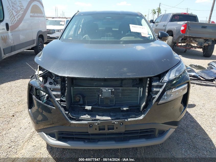 2022 Nissan Rogue Sv Fwd VIN: 5N1BT3BA5NC704008 Lot: 40077547