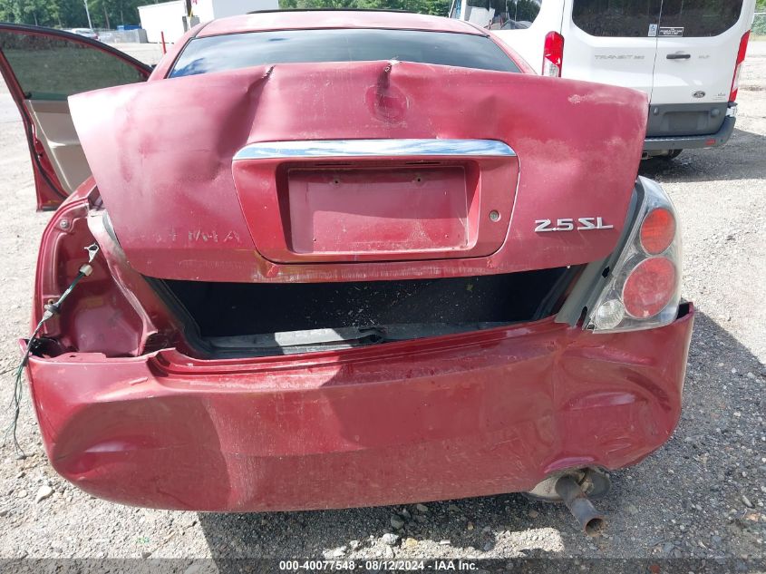 2006 Nissan Altima 2.5 S VIN: 1N4AL11D76C166404 Lot: 40077548