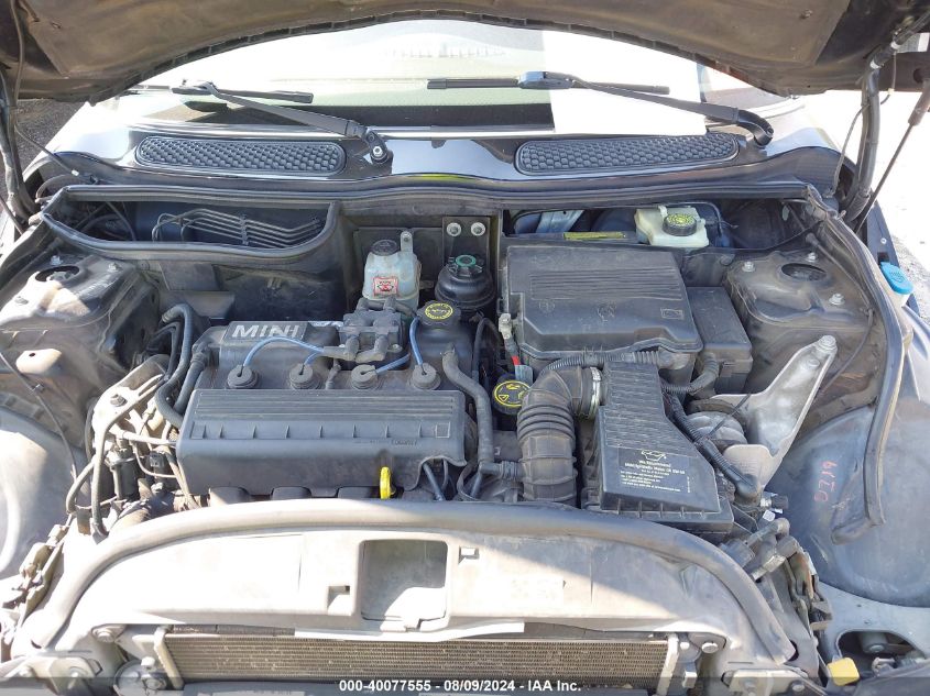 2005 Mini Cooper VIN: WMWRC33555TK60761 Lot: 40077555