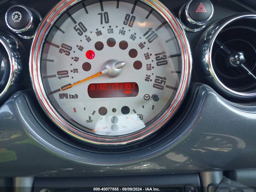 2005 Mini Cooper VIN: WMWRC33555TK60761 Lot: 40077555