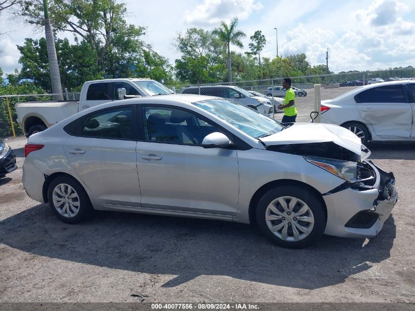 2019 Hyundai Accent Se VIN: 3KPC24A31KE068986 Lot: 40077556