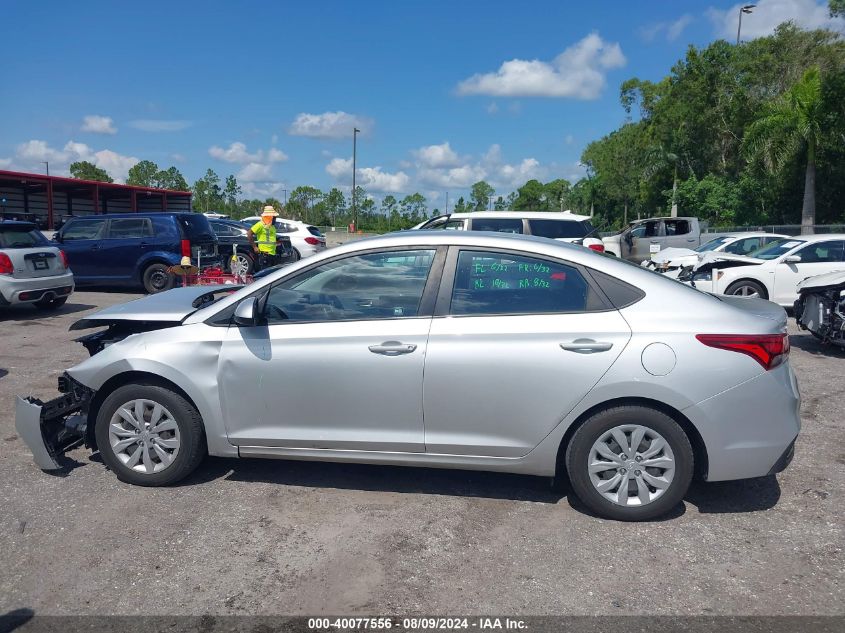 2019 Hyundai Accent Se VIN: 3KPC24A31KE068986 Lot: 40077556