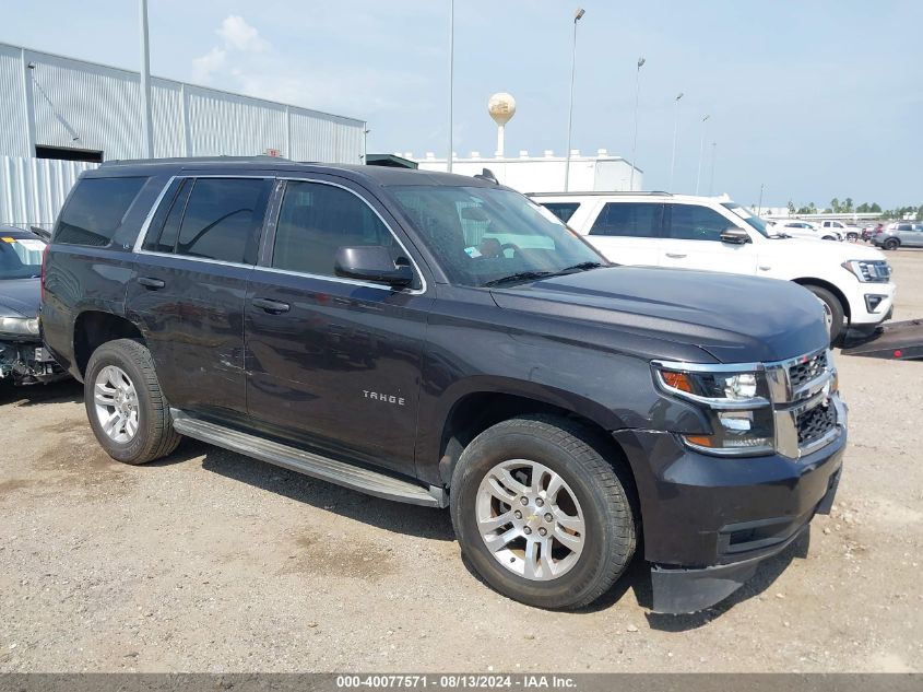 2015 Chevrolet Tahoe Ls VIN: 1GNSCAKC4FR646408 Lot: 40077571