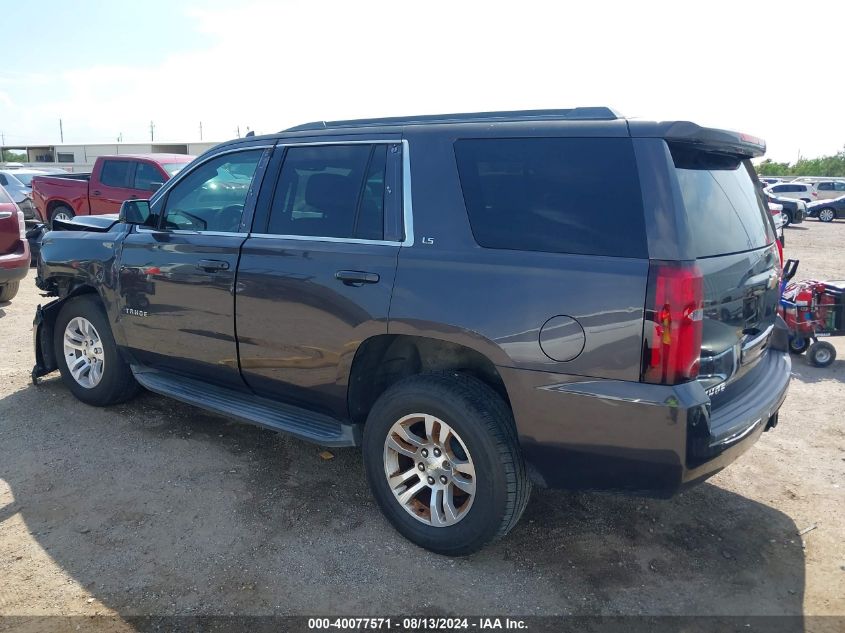 2015 Chevrolet Tahoe Ls VIN: 1GNSCAKC4FR646408 Lot: 40077571