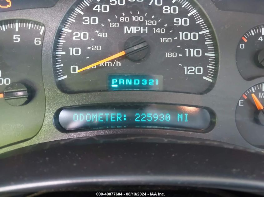 2004 Chevrolet Tahoe Ls VIN: 1GNEC13Z94R232697 Lot: 40077604