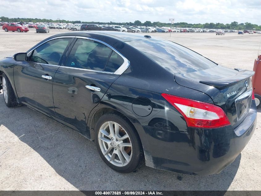 1N4AA51E39C805307 2009 Nissan Maxima 3.5 Sv