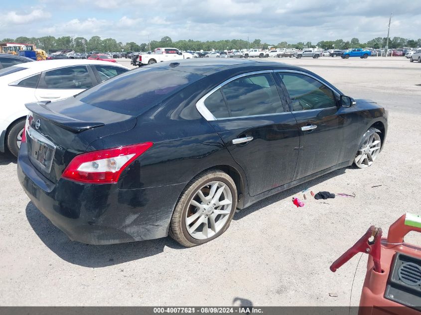 1N4AA51E39C805307 2009 Nissan Maxima 3.5 Sv