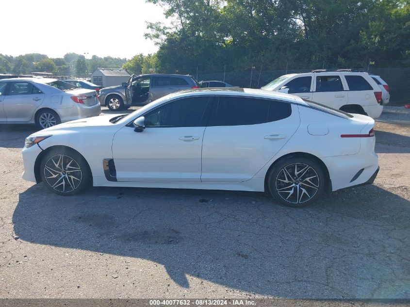 2022 Kia Stinger Gt-Line VIN: KNAE35LD2N6104239 Lot: 40077632