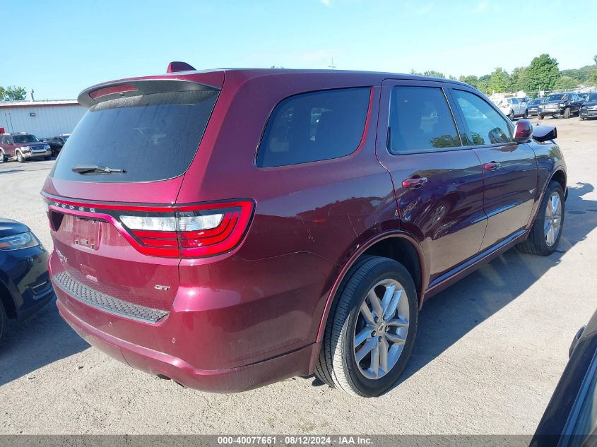 VIN 1C4RDJDG0MC579570 2021 Dodge Durango, Gt Awd no.4