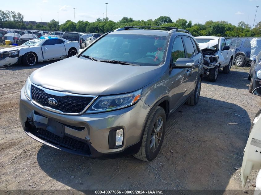 2015 Kia Sorento Lx VIN: 5XYKTCA61FG572542 Lot: 40077656