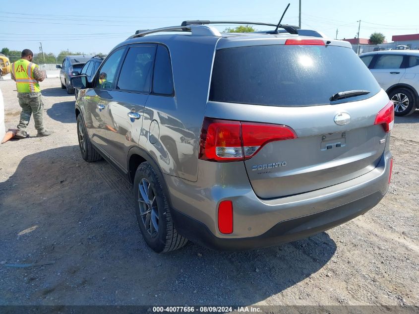 2015 KIA SORENTO LX - 5XYKTCA61FG572542