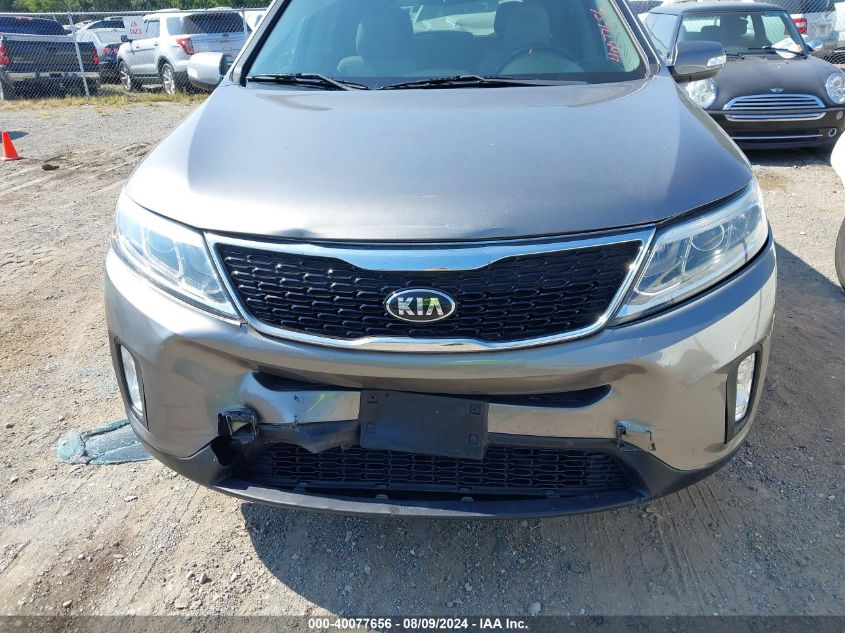 2015 KIA SORENTO LX - 5XYKTCA61FG572542