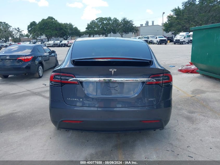 2018 Tesla Model X 100D/75D/P100D VIN: 5YJXCBE20JF089664 Lot: 40077658