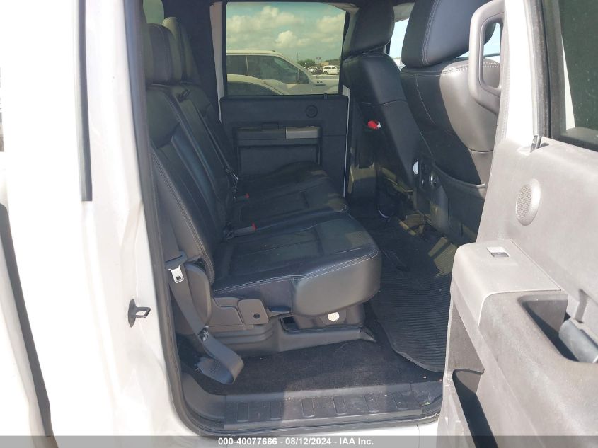 2011 Ford F350 Super Duty VIN: 1FT8W3BT0BEC15247 Lot: 40077666