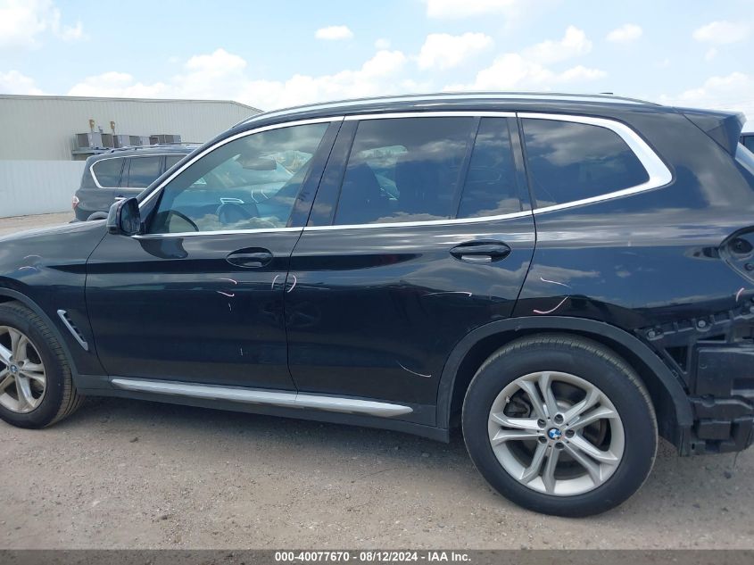 2020 BMW X3 Sdrive30I VIN: 5UXTY3C00LLE55132 Lot: 40077670