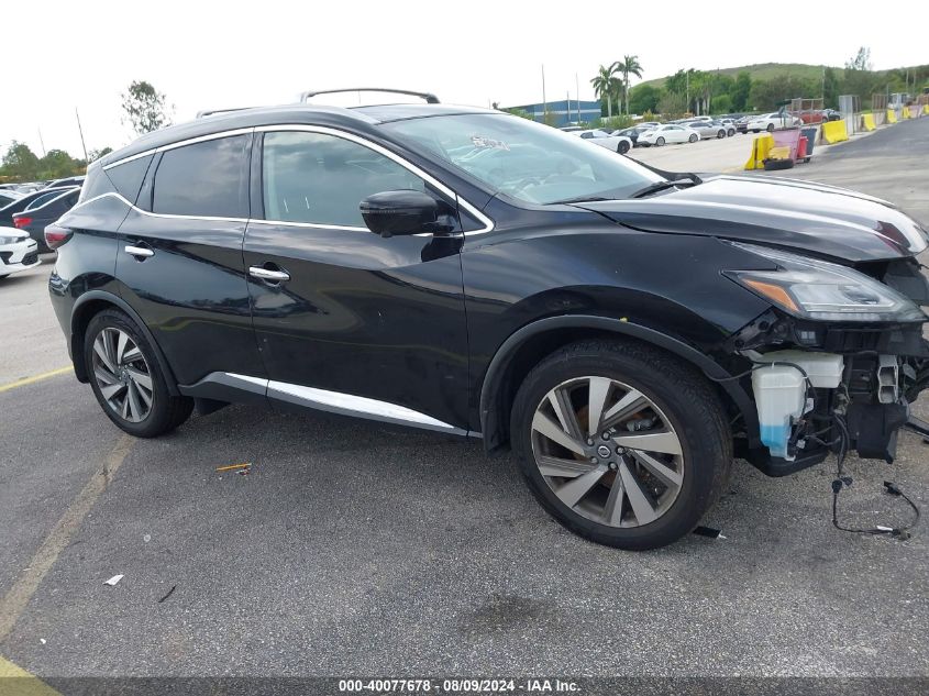 2020 Nissan Murano Sl Intelligent Awd VIN: 5N1AZ2CS0LN125506 Lot: 40077678