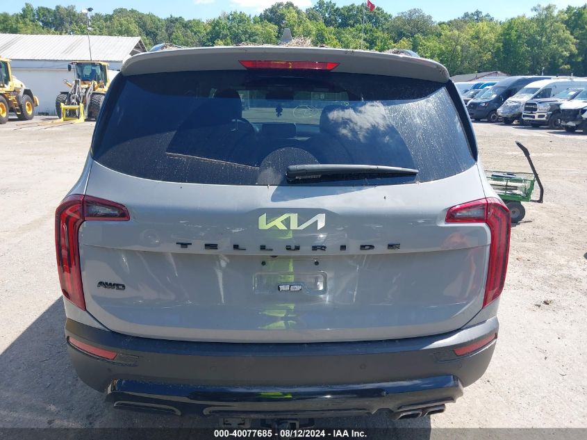 5XYP5DHC4NG318680 2022 Kia Telluride Sx