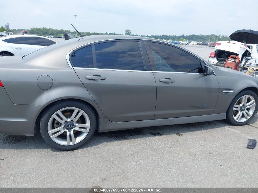 2009 Pontiac G8 VIN: 6G2ER57719L181947 Lot: 40077696