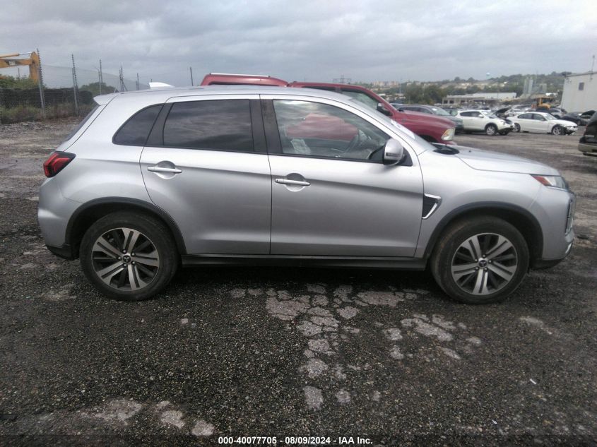 2020 Mitsubishi Outlander Sport 2.0 Se Awc VIN: JA4AR3AU6LU018605 Lot: 40077705