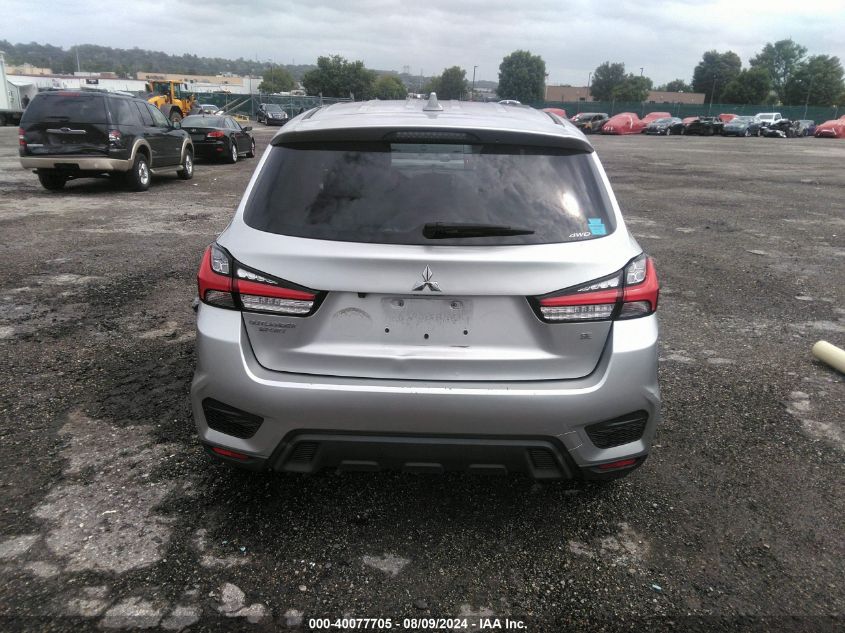 2020 Mitsubishi Outlander Sport 2.0 Se Awc VIN: JA4AR3AU6LU018605 Lot: 40077705