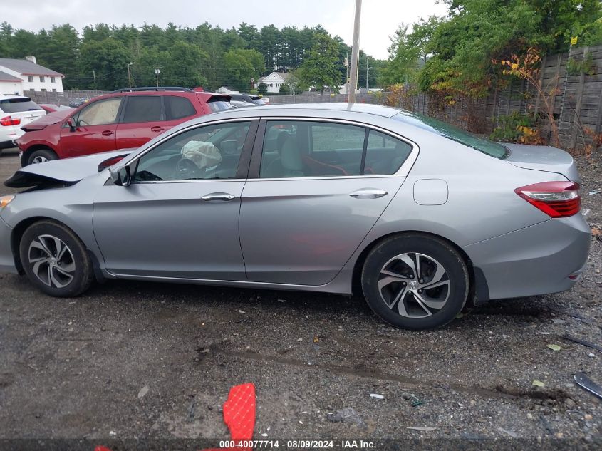 2017 Honda Accord Lx VIN: 1HGCR2F31HA258132 Lot: 40077714