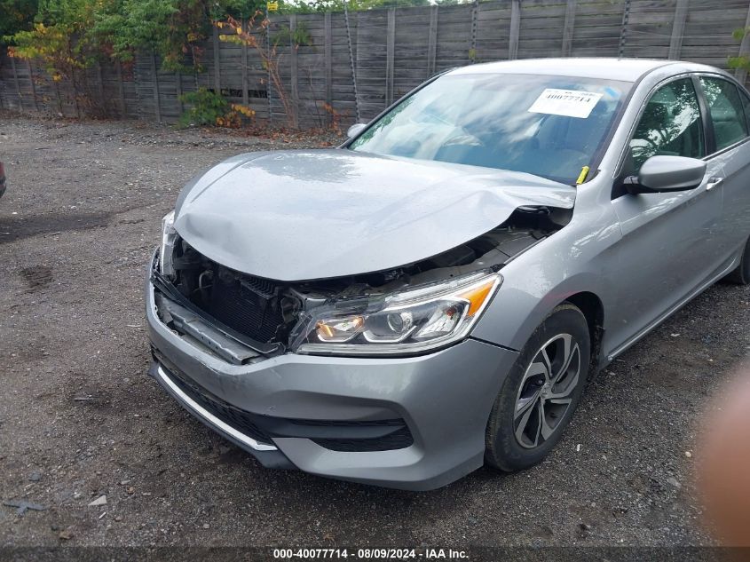 2017 Honda Accord Lx VIN: 1HGCR2F31HA258132 Lot: 40077714