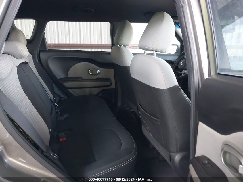 2015 Kia Soul + VIN: KNDJP3A56F7155504 Lot: 40077716