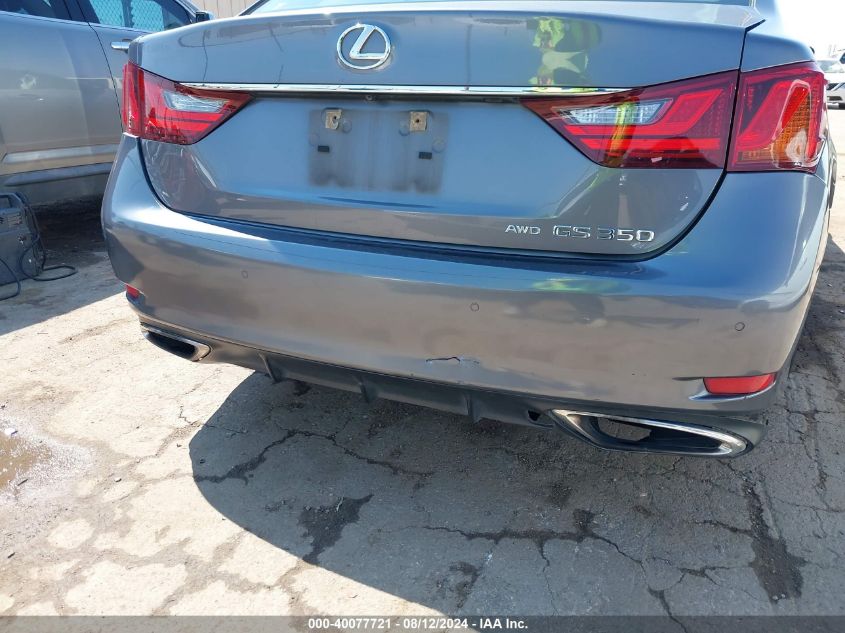 2014 Lexus Gs 350 VIN: JTHCE1BL7E5026504 Lot: 40077721