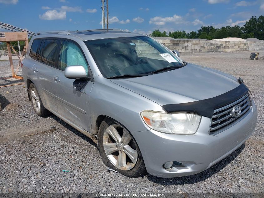 2010 Toyota Highlander Limited V6 VIN: JTEDK3EH1A2162071 Lot: 40077734