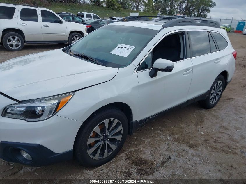 2016 Subaru Outback 2.5I Limited VIN: 4S4BSBLCXG3203714 Lot: 40077767