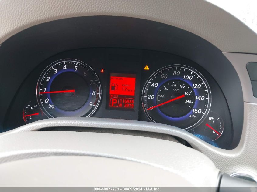 2009 Infiniti G37X VIN: JNKCV61F59M361734 Lot: 40077773