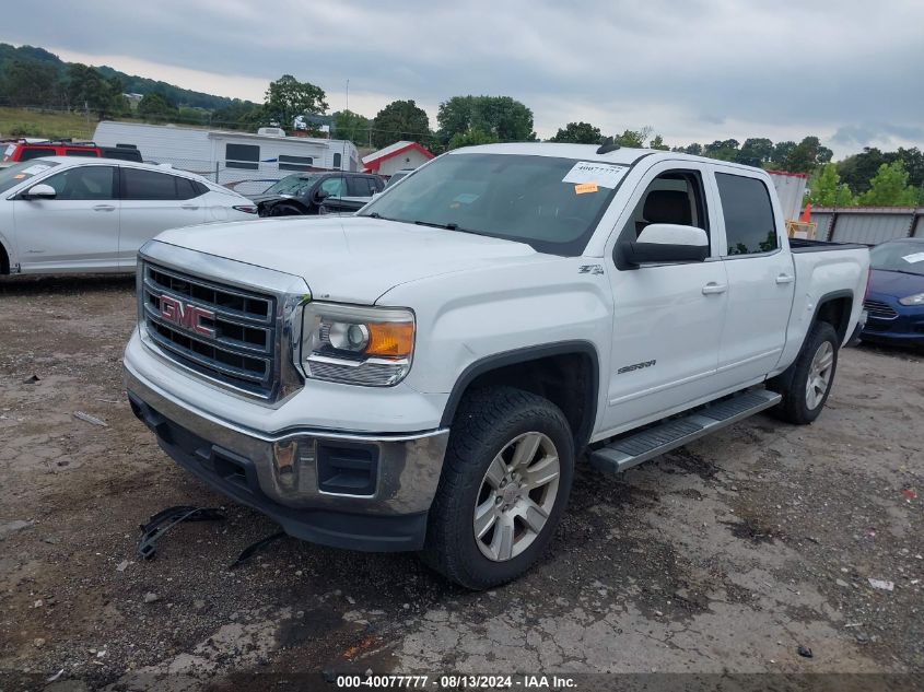 2015 GMC Sierra 1500 Sle VIN: 3GTU2UEC6FG505986 Lot: 40077777